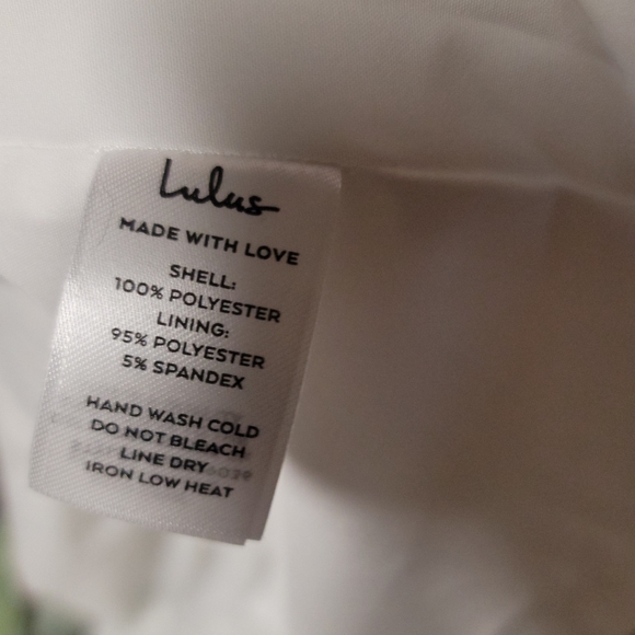 Lulus Touch of Elegance White Floral Burnout Halter Maxi Dress NWT Size XL 12/14 - Picture 7 of 14